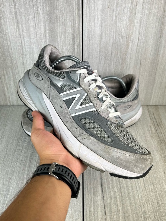 New Balance Shoes - New Balance 990v6 Grey Athletic Sneaker Running Shoes Made In USA Womens Size 10